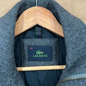 Lacoste size 48 wool (blend) coat